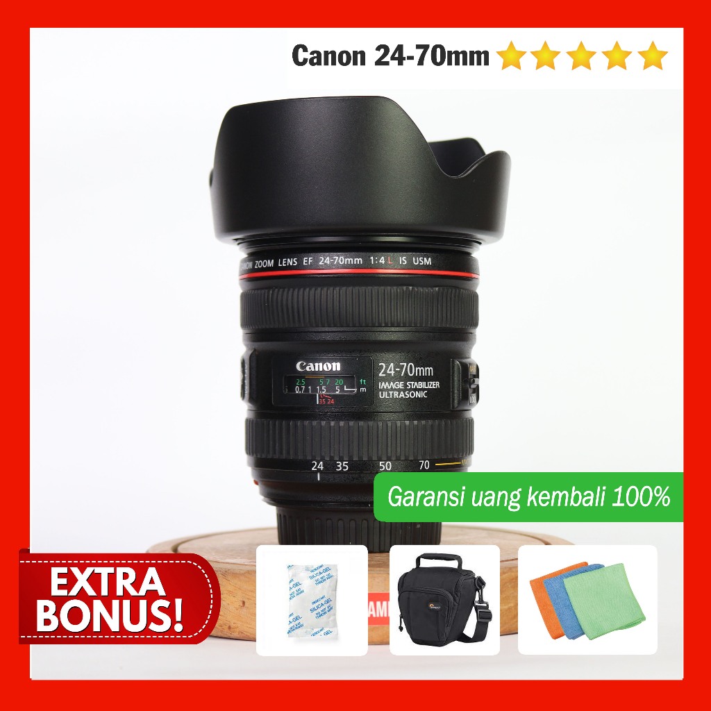 Canon 24-70mm f/4 IS USM Lensa Wide Rekomended