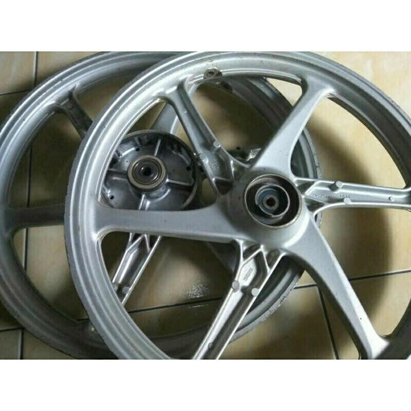 Velg racing depan belakang jupiter z cast wheel jupiter CW mx z1 vega Fiz R palang 6 original