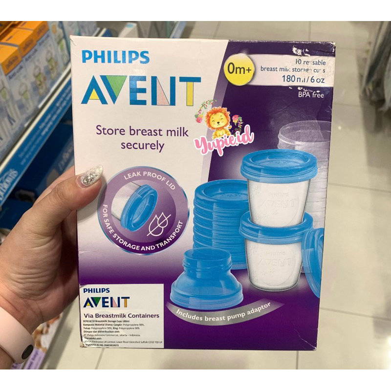 philips avent breastmilk storage Cup / tempat asi