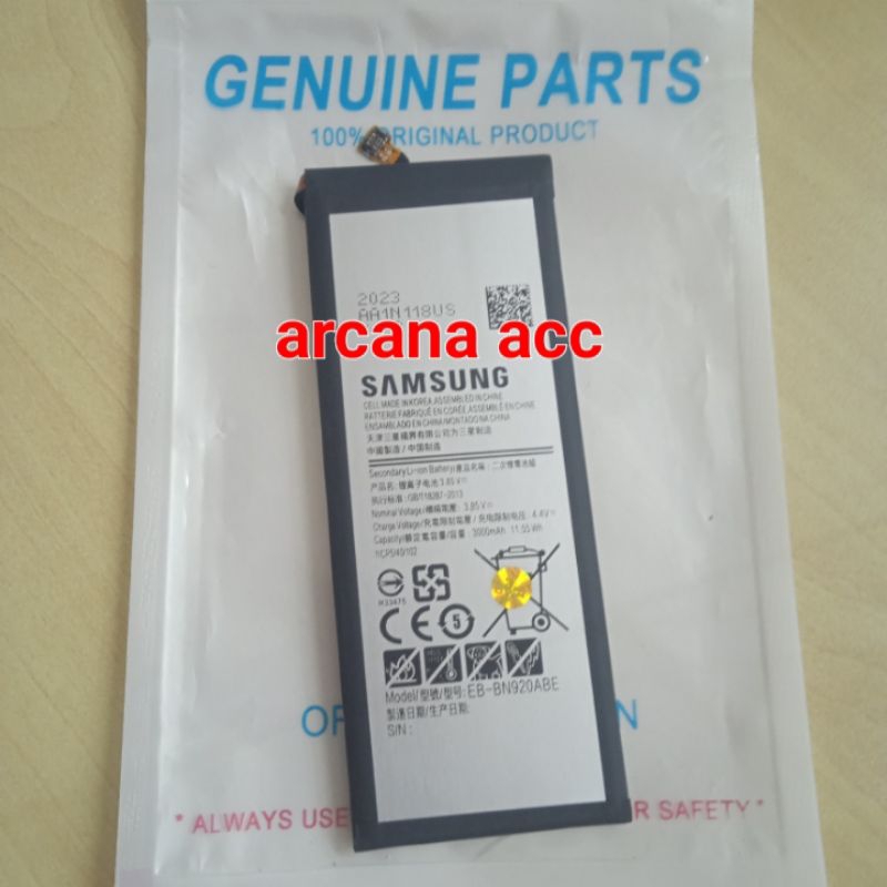 Baterai batre baterai Samsung Note 5 N920 Original