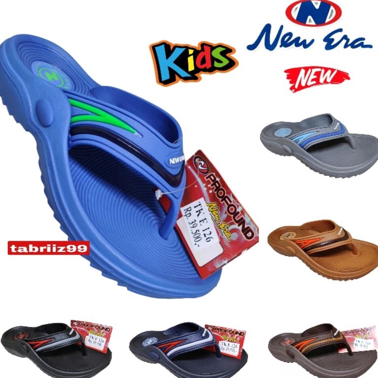 BME324 COD Sandal Anak NEW ERA Sandal Jepit Anak Sandal Karet Ringan Anak Cowok Cewek New Era  Ringa