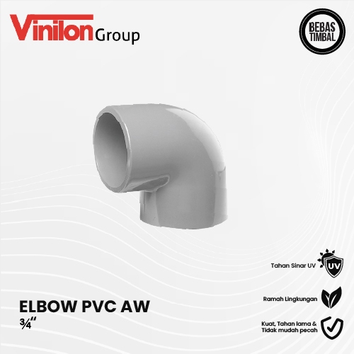 Elbow PVC AW 3/4 Inch Vinilon