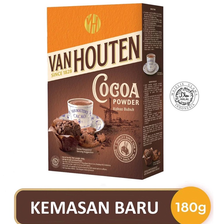 

ETU517 Penjualan TerbaikCOD Van Houten 165gr Cocoa Powder 165gr