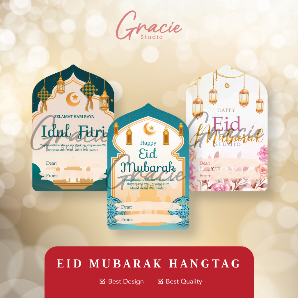 

Hangtag Idul Fitri Ramadhan Lebaran Eid Label Tag Parcel Hampers