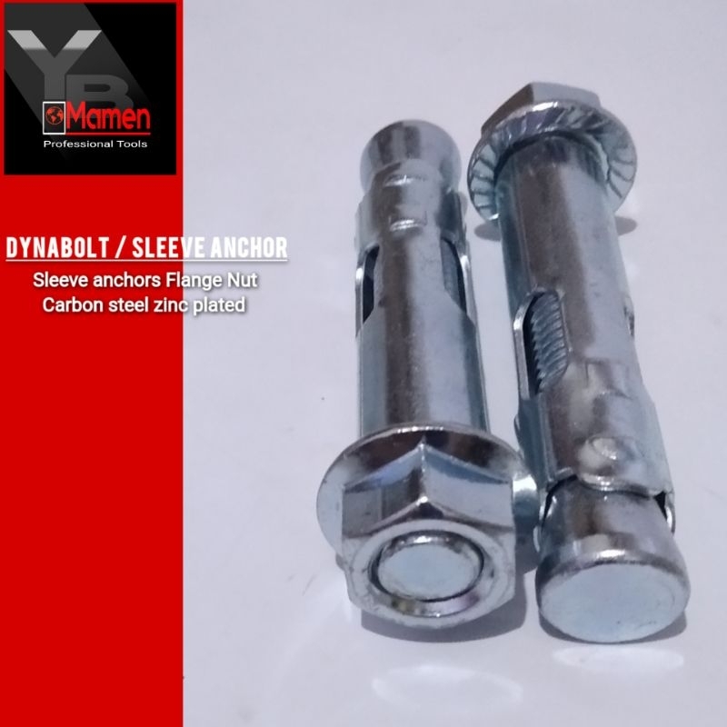 Dynabolt M12x80 / Sleeve anchor M12x80 Galvanized