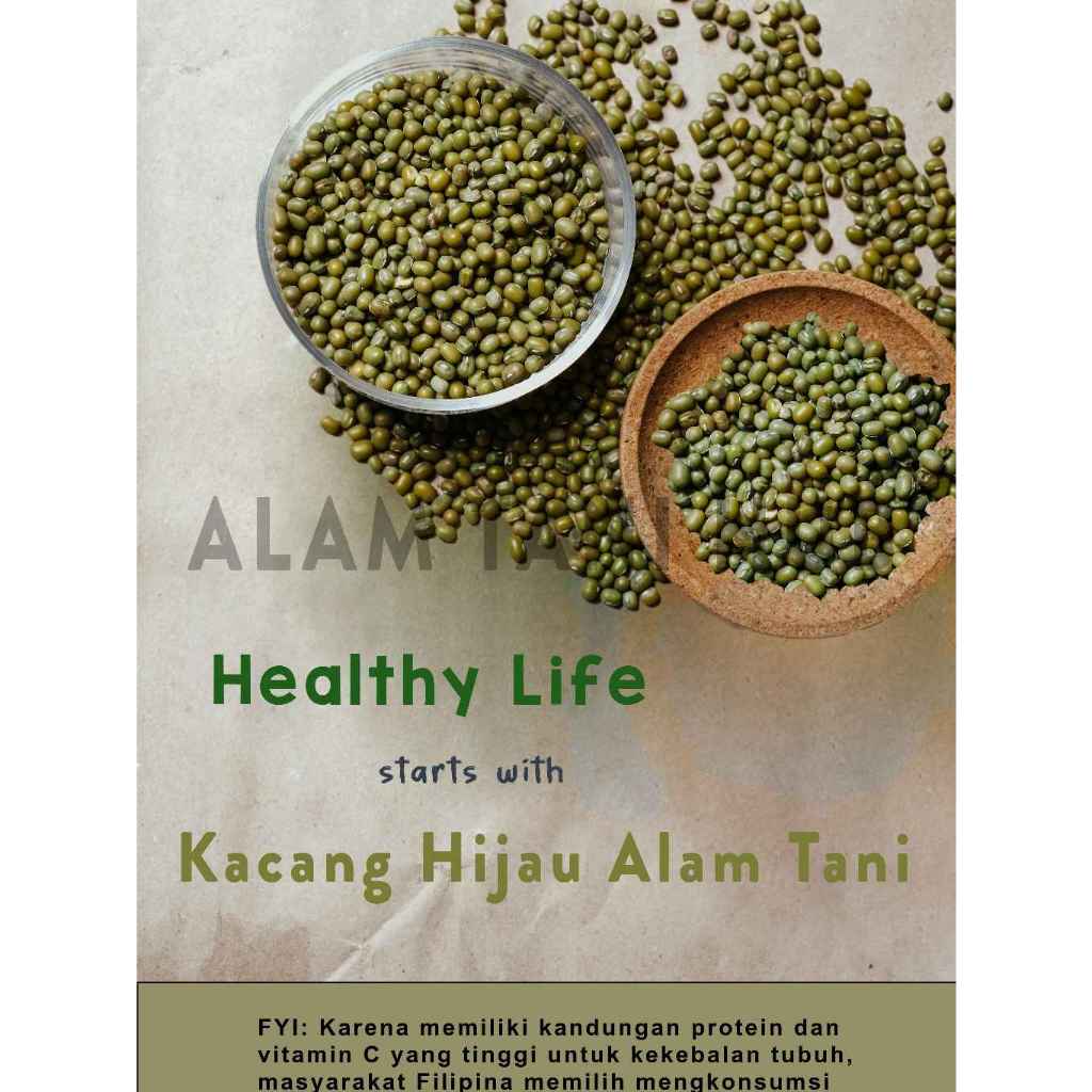 

Kacang Hijau Nylon Alam Tani 200 gram