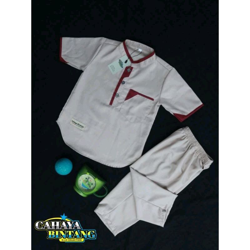Setelan Koko Anak Laki Laki Toyobo Busana Muslim Koko Kurta Fudo Anak Laki Laki Setelan 1