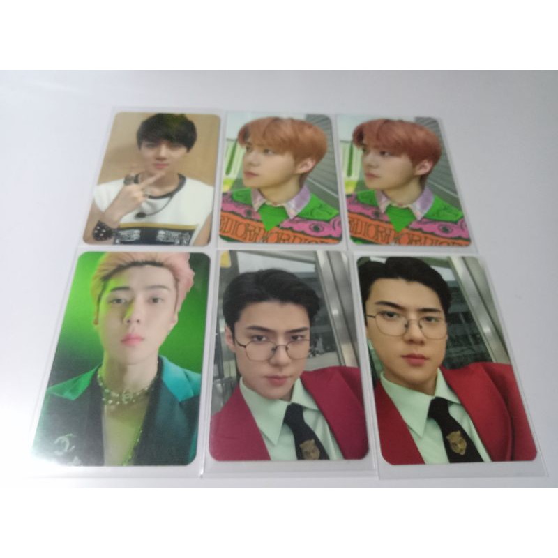 (read desc) pc photocard sehun mama a kihno jasmer orangehun hd