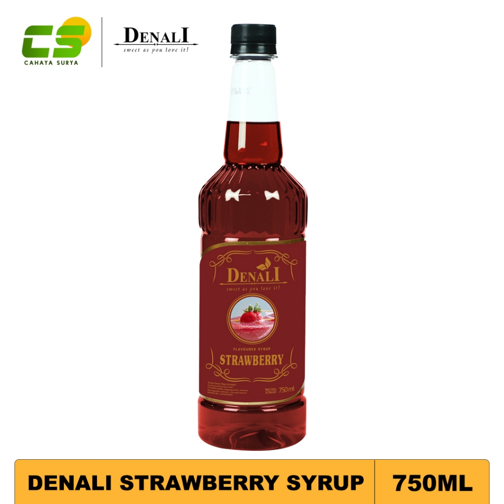 

Denali Syrup / Sirup - Strawberry / Stroberi Syrup 750 ml