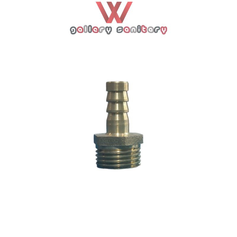 Nepel selang gas drat luar kuningan uk 1/2 inch