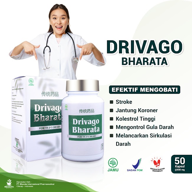 Obat Saraf Kejepit Darah Tinggi Kolestrol Stroke Jantung Bengkak Drivago Bharata