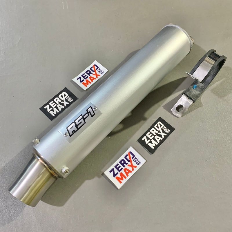 Silencer Knalpot RS1 RS-1 Velo Powerbomb Power Bomb Aluminium 2Tak 2 Tak 2T