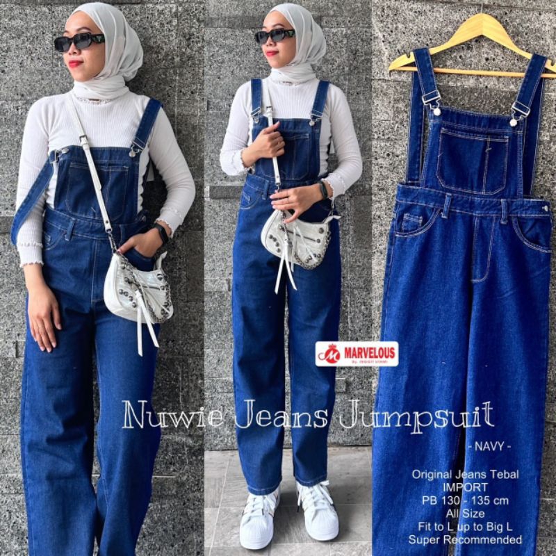 Nuwie Jeans Jumpsuit by Marvelous