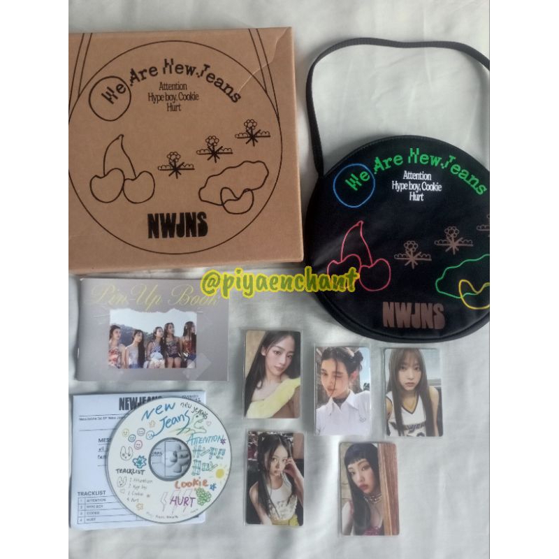 [NEWJEANS] Unsealed Limited Bag Newjeans/Album 1st EP Newjeans Debut Album