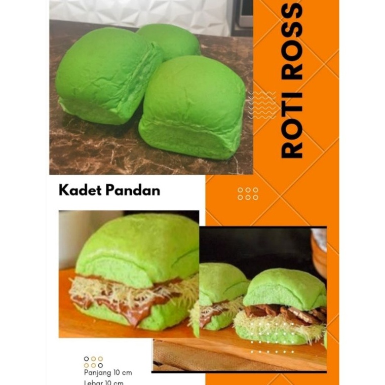 

KAX147 PROMO MURAH Roti Kukus Pandan isi 1pcs