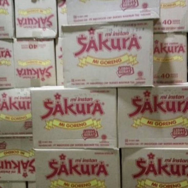 

SVK649 MEN SALE MIE INSTANT SAKURA GORENG DUS 4PCS