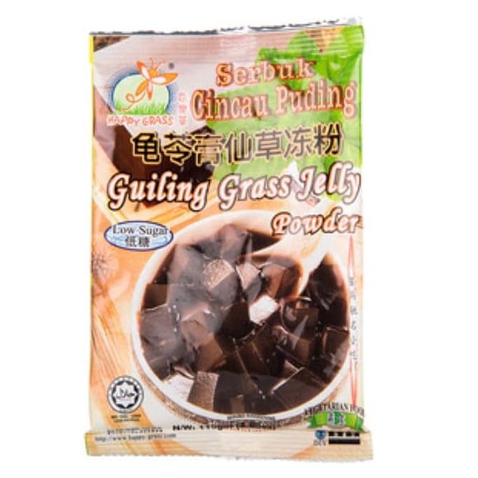 

AMP437 HOT Happy Gress Serbuk Cincau Pudding11 gr Guiling Grass Jelly 11gr