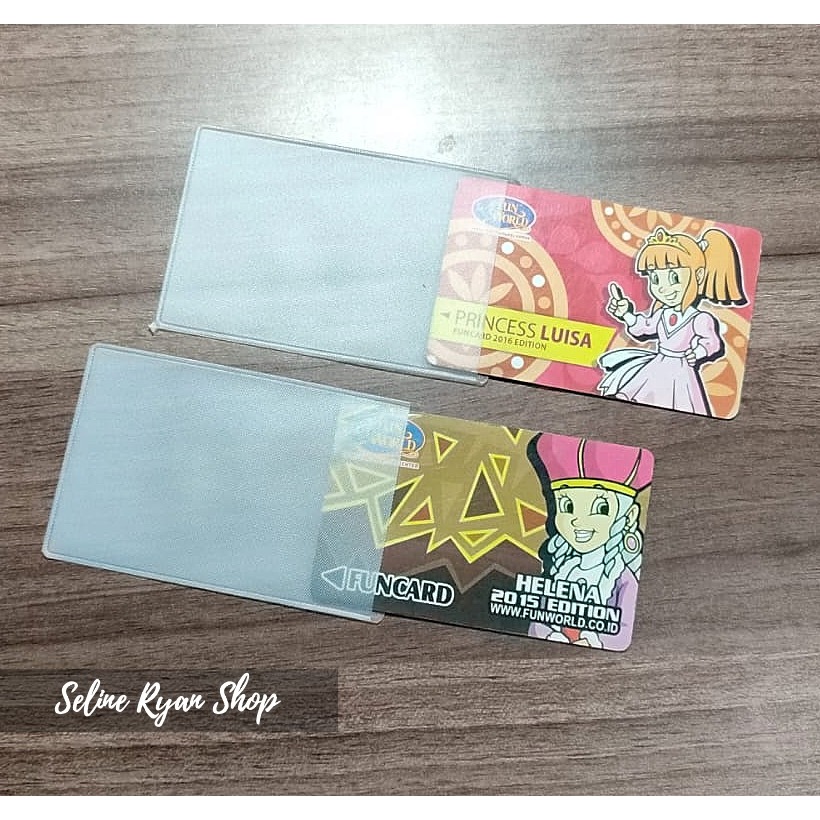 

Plastik Pelindung Kartu / Sampul Kartu Doff / Cover Kartu Plastik