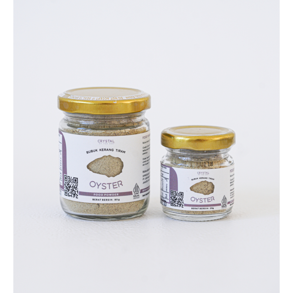 

Crystal of the Sea | Oyster Powder (20GR) / Bubuk Kerang Tiram