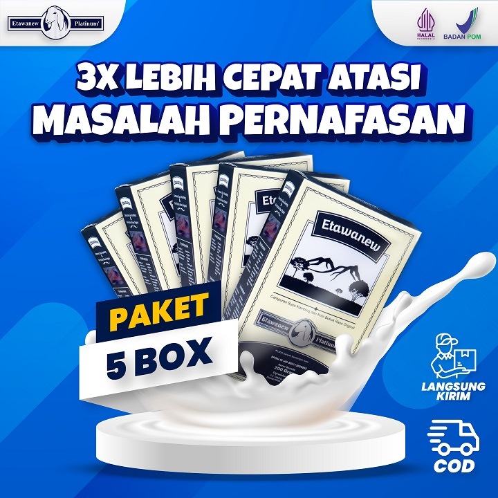 

Susu Etawanew Paket 5 Box - susu bubuk kambing etawa berkualitas