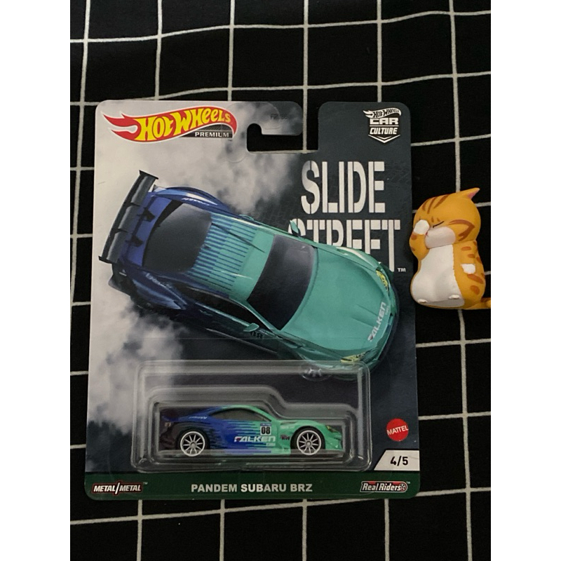 Hotwheels Premium Pandem Subaru BRZ Falken Slide Street