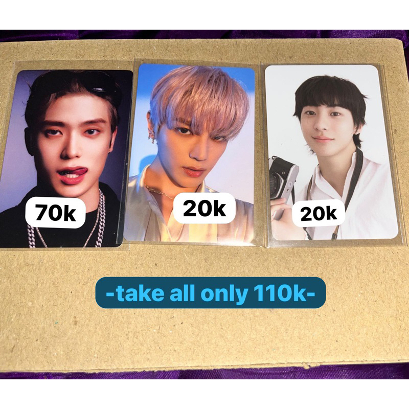 PHOTOCARD JAEHYUN MELET PAIR PC TAEYONG & ANTON RIIZE OFFICIAL