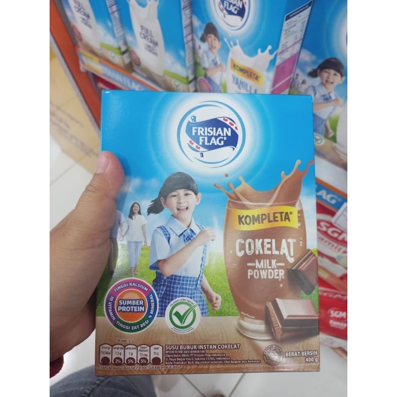 

Susu Frisian flag coklat