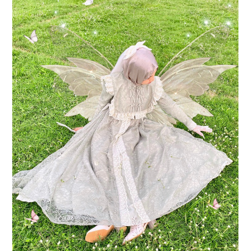 Elena vintage dress/gaun elena/pakaian elena/dress vintage/dress aesthetic