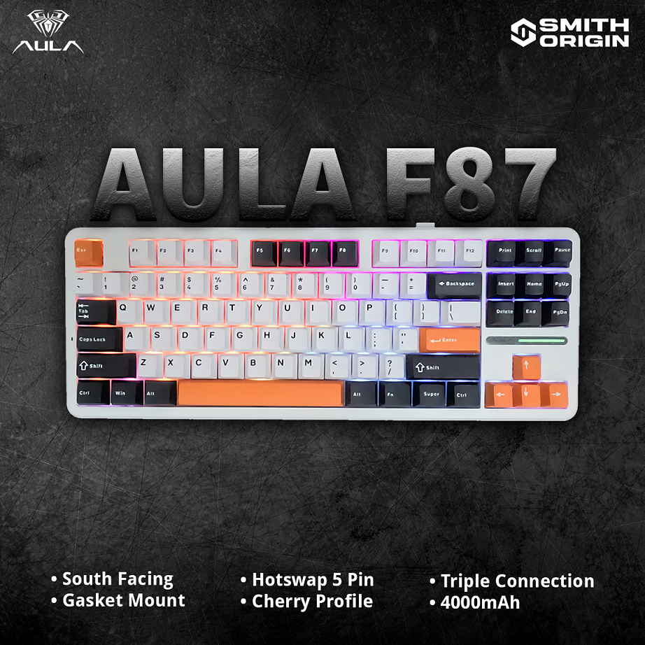 AULA F87 3 Mode Wireless Mechanical Keyboard