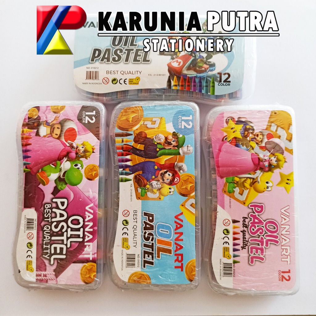 

Crayon Oil Pastel Van Art 12warna 18warna