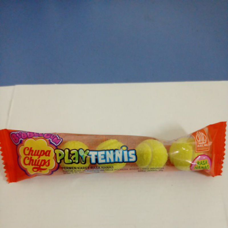 

CHUPA CHUPS PLAY TENNIS PERMEN KARET RASA NANAS