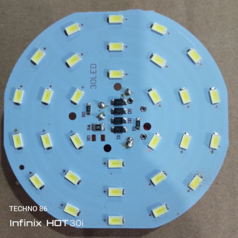 Murah saja PCB LampuLED 30 Watt AC - Langsung bisa nyala