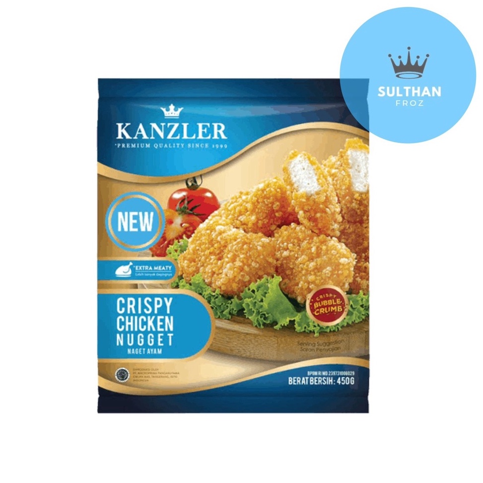 

LPB983 KODE 77 KANZLER CRISPY CHICKEN NUGGET 45GR