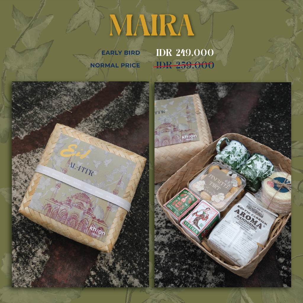 

Maira Premium Hampers Lebaran