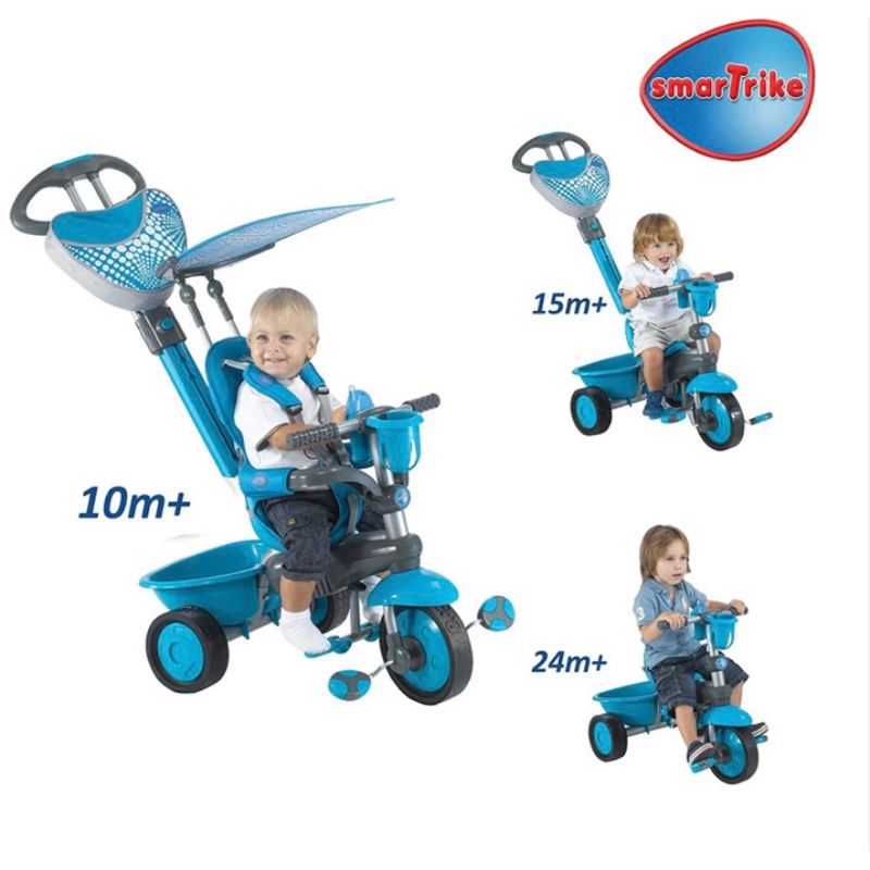 preloved sepeda roda tiga Smart trike zoo 3 in 1 bebeho