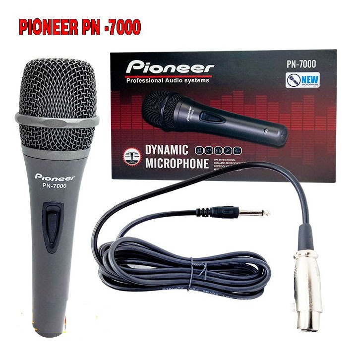 Mic Kabel PIONEER PN 7000/Nk77 Mikropon Vokal Mikrofon Karaoke