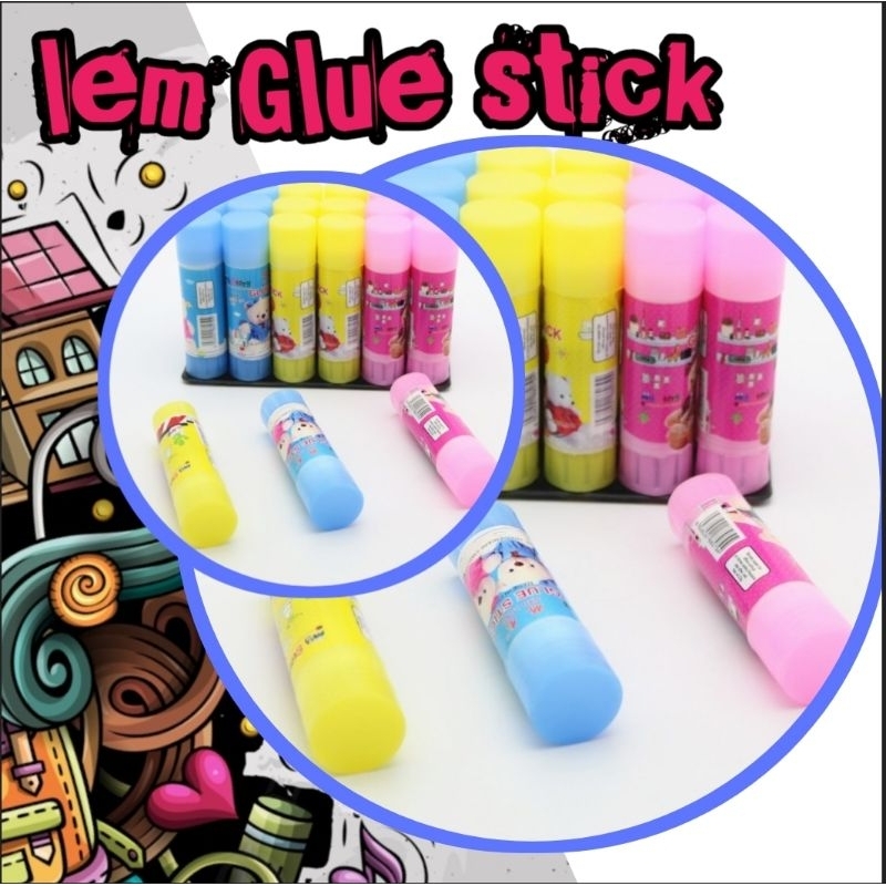 

Lem glue stick BACA DISKRIPSI