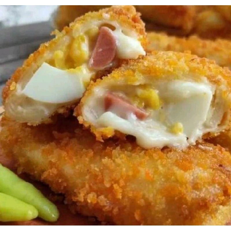 

Risoles smoke beef egg mayonaise isi 10