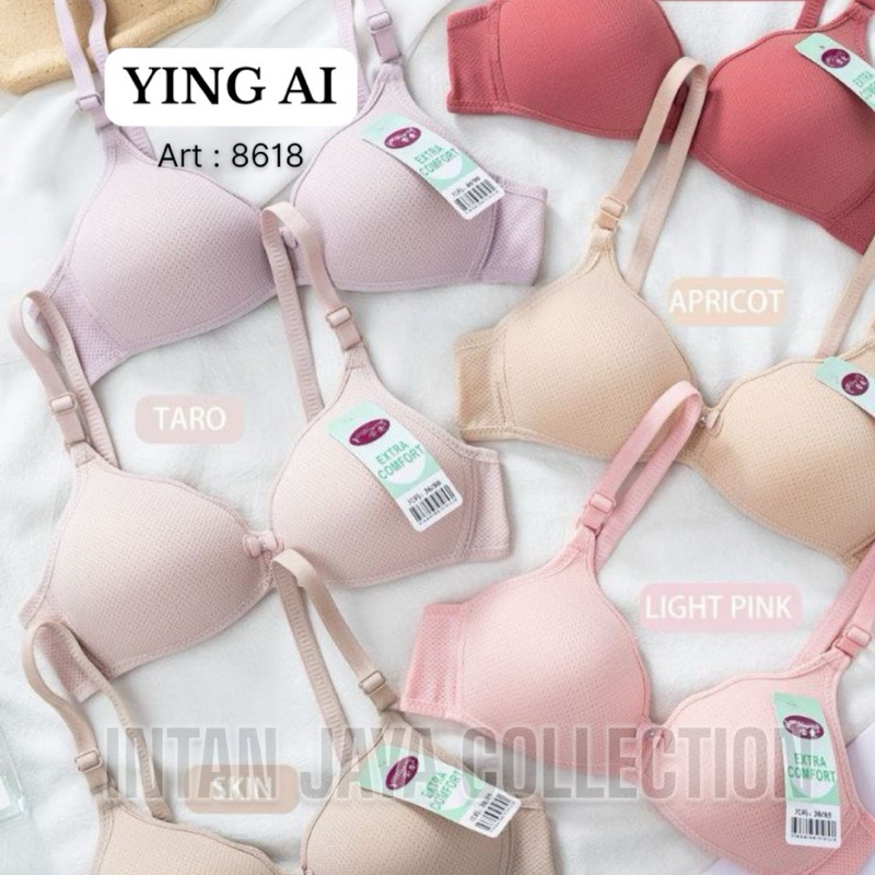 BH Remaja YING AI 8616 | BH cup kecil cup A | Bra ABG polos | BH Wanita Murah | AOMIQI