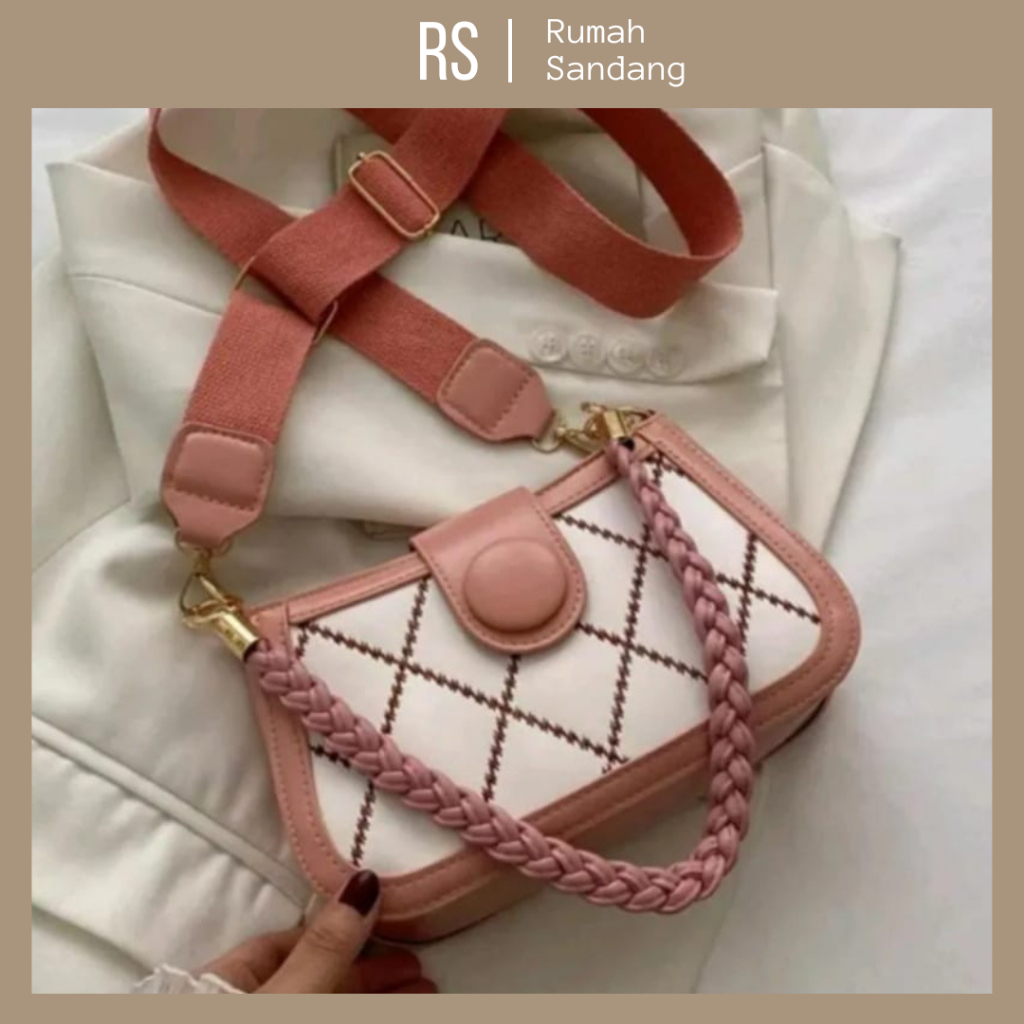 Tas Selempang Wanita Nada Fashion Tas 10rban Mini Berry Cewek Cuci Gudang Denim Kondangan Kecil Lucu