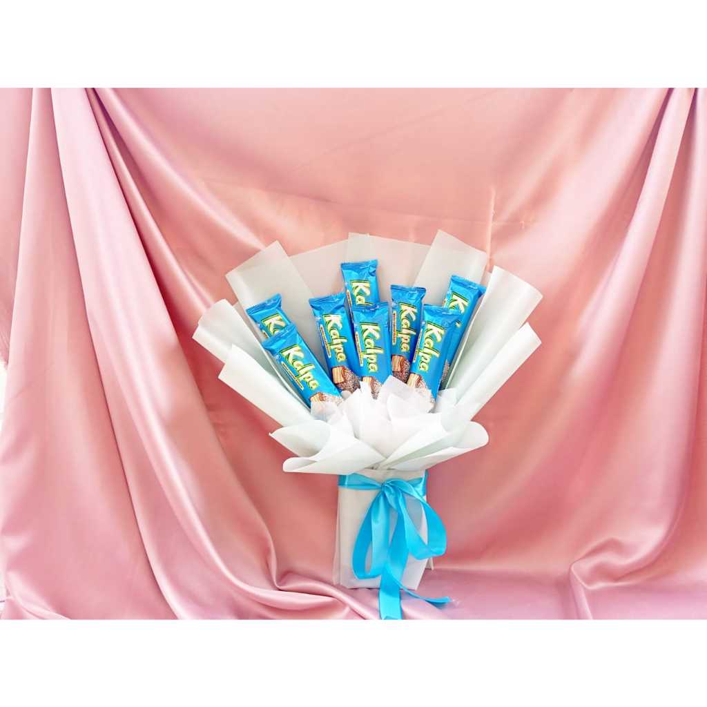 

Buket snack Kalpa biru