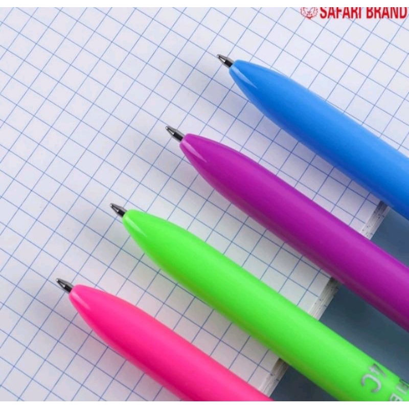 

1 Pcs Ball Pen Safari 4 Warna SF-4C/pulpen