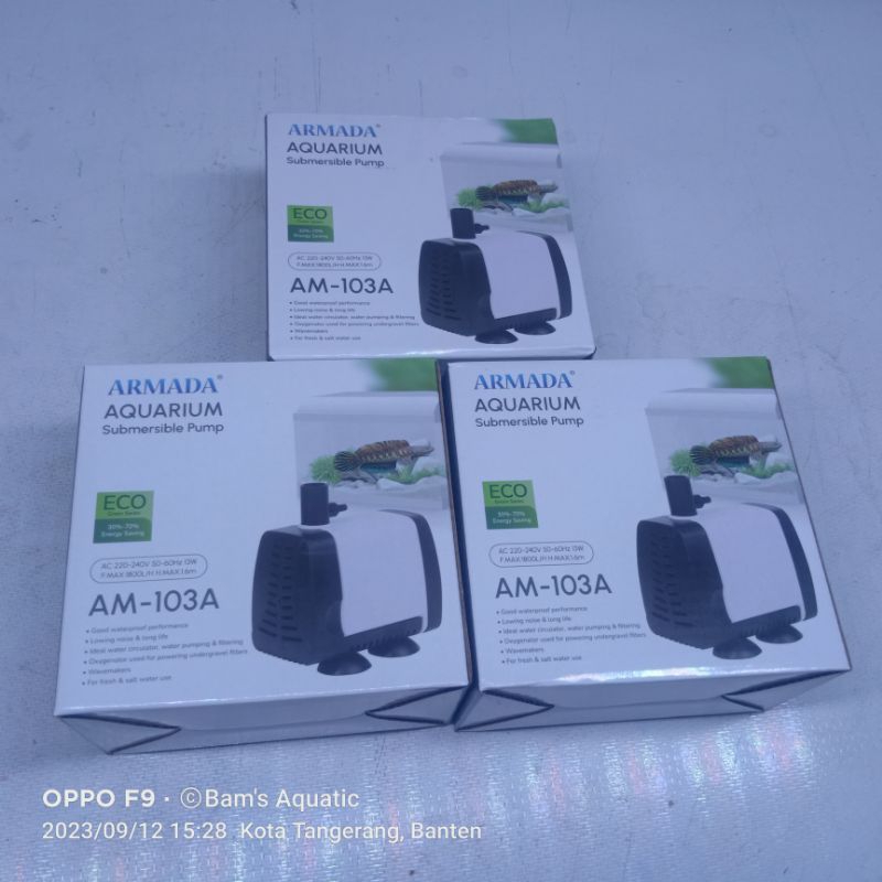 Pompa Aquarium Armada Am103 / Pompa kolam 103