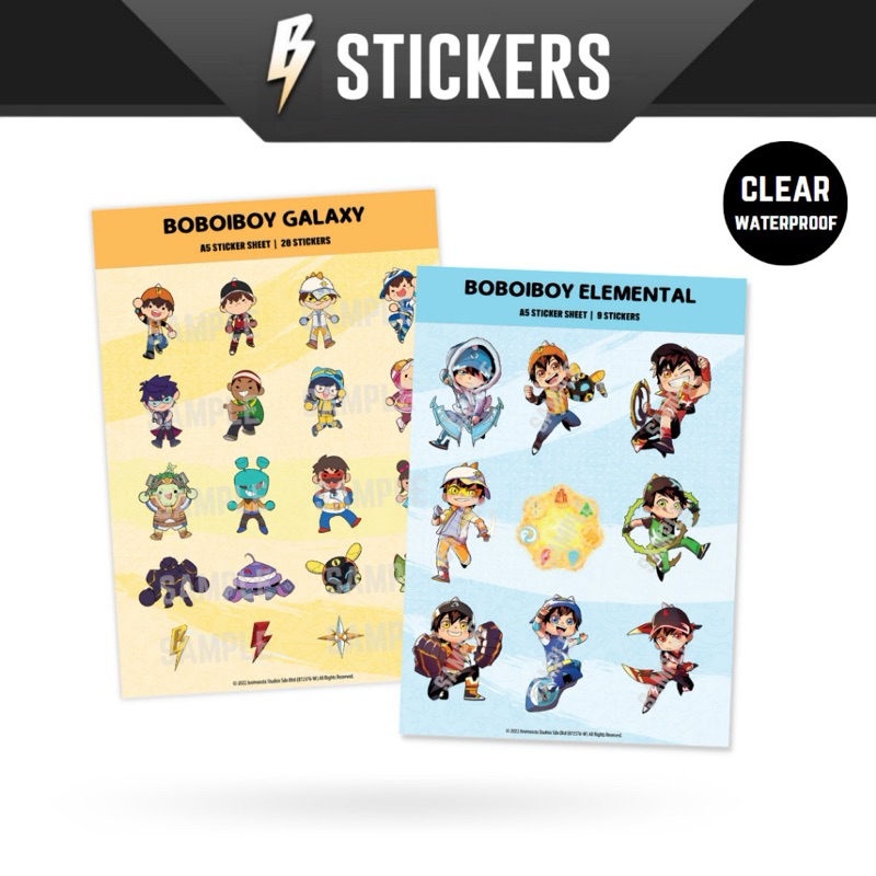 

Sticker boboiboy Original Monsta Store