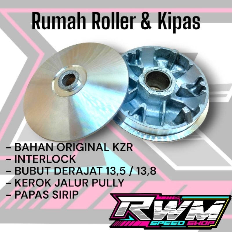 RUMAH ROLLER VARIO 125 150 PULLEY VARIO 125 150 Bahan Original KZR