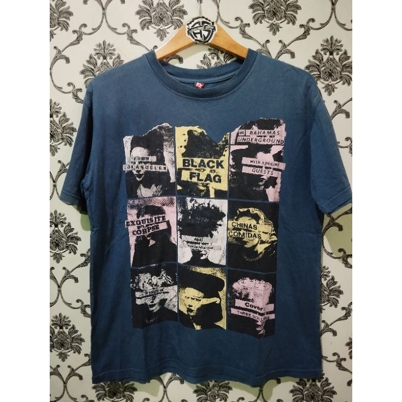 kaos black flag sama nike