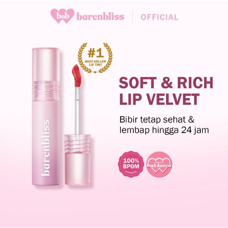 barenbliss lip velvet
