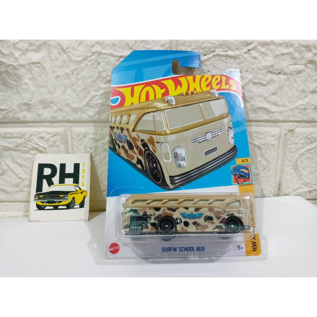 Hot Wheels Surfin School Bus hotwheels diecast