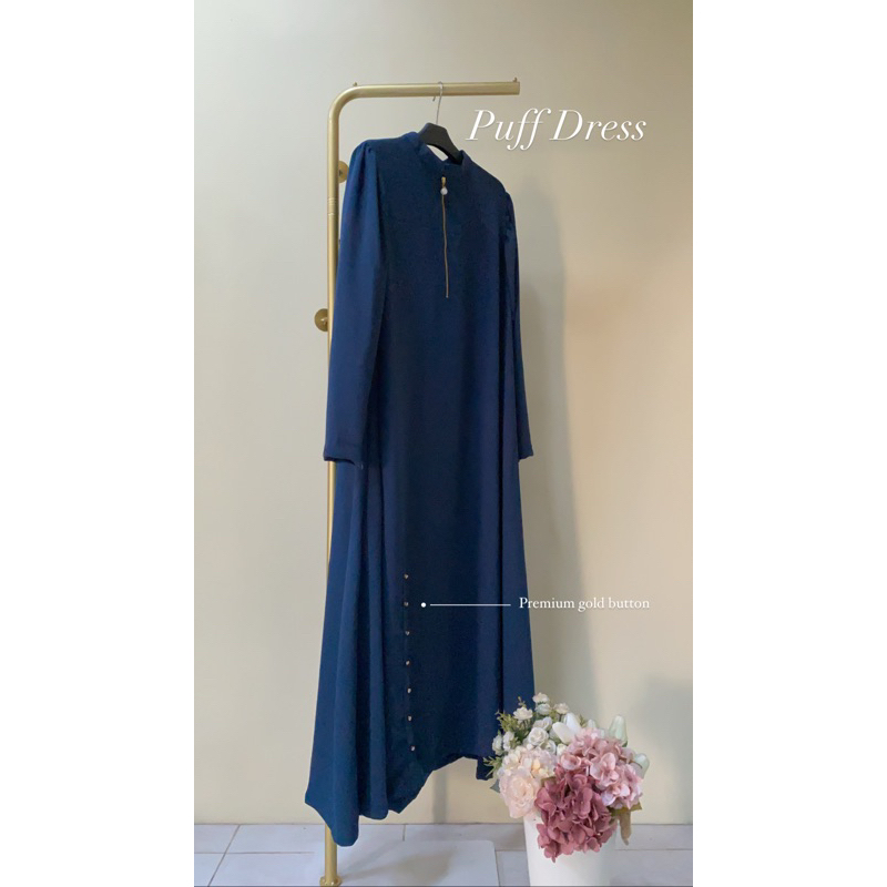 PUFF DRESS GAMIS SYARI ABAYA TURKI MAZEN ANTIUV MINA QUDSIA MIQOT THUBA BY SULTAN
