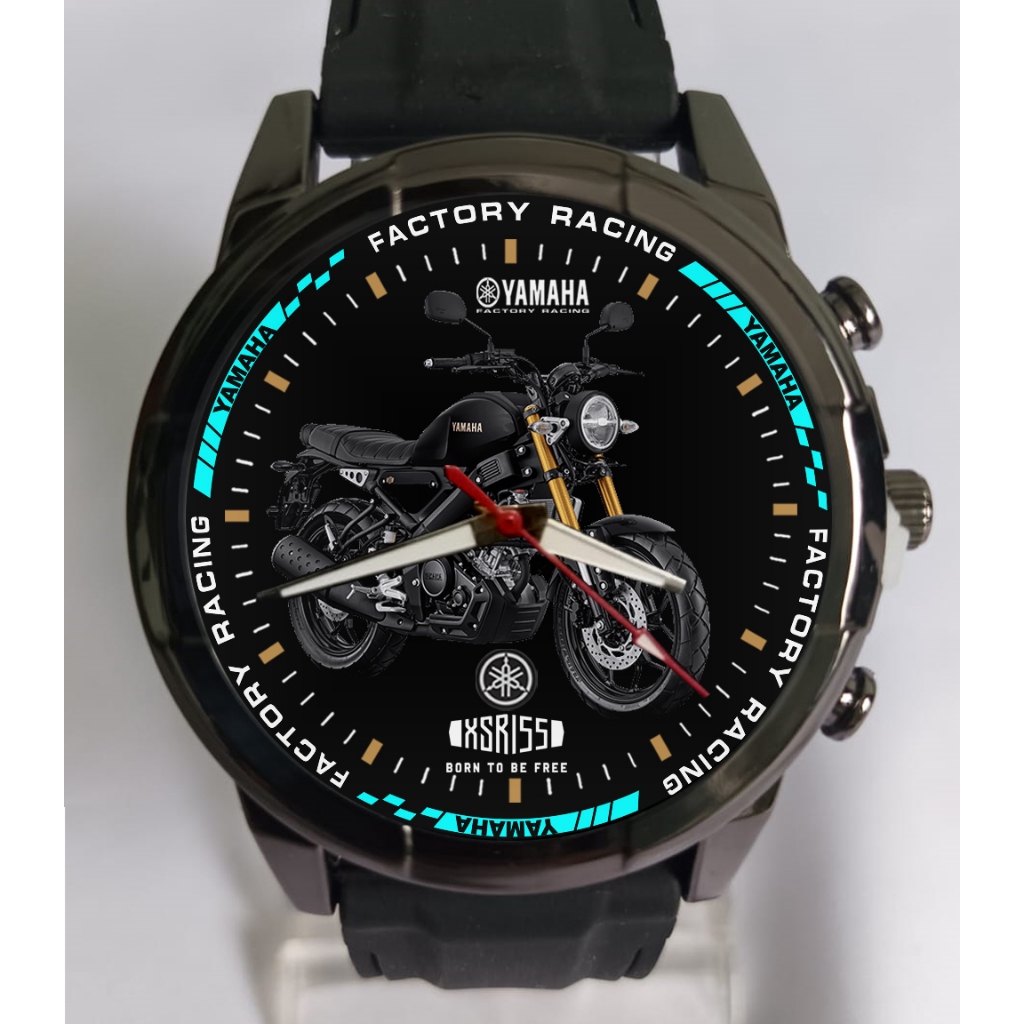 JAM TANGAN CUSTOM GAMBAR MOTOR YAMAHA XSR 155